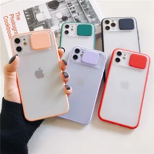 New Camera Protection Shockproof Phone Case For IPhone 11 Pro X XR XS Max 7 8 Plus Solid Color Soft TPU Silicone Back Cover