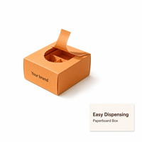 Boîte d'emballage en carton ondulé personnalisée avec languette d'ouverture et taille flexible pour les petites marques