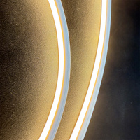 Mini bande LED néon 6x6mm, découpe libre, éclairage flexible en silicone pour armoire, éclairage de présentoir
