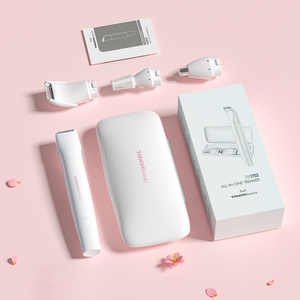 TOUCHBeauty set trimmer 4 in 1 elettrico donna sopracciglia trimmer bikini rimuovere il corpo <span class=keywords><strong>peli</strong></span> del <span class=keywords><strong>naso</strong></span> con custodia rasoio per le donne - Product Image 5