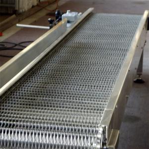 Konveyor sabuk jala baja tahan karat kustom untuk penyortiran makanan, pendinginan dan pengeringan banyak lapisan - Product Image 6