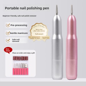 Taladro Eléctrico Portátil USB Tipo Pluma para Uñas, 18000 RPM, Sin Calor, Pequeño - Product Image 1