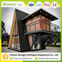 Maison mobile de haute qualité, module conteneur, mini-maison, hôtel-resort, villa, structure en acier préfabriquée, maisons modulaires de luxe