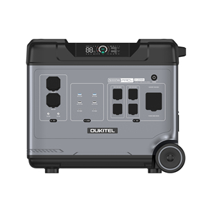 สถานีไฟฟ้าพกพาอุตสาหกรรม Universal Voltage 5000W 10000W พร้อมเครื่องกำเนิดพลังงานแสงอาทิตย์ แบตเตอรี่ภายนอก 7 ก้อน ความจุ 2048Wh รุ่น P5000E PRO 1 - Product Image 4