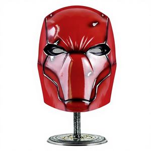 <span class=keywords><strong>Casque</strong></span> Red Hood en vente chaude pour le cosplay <span class=keywords><strong>de</strong></span> film, effet métallique, matériau en résine souple pour les fêtes et les événements <span class=keywords><strong>de</strong></span> cosplay - Product Image 1