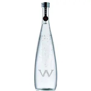 330ml 500ml 750ml Botella de agua mineral de vidrio Soda Bebida Agua mineral Botella de vidrio Botella de agua de vidrio