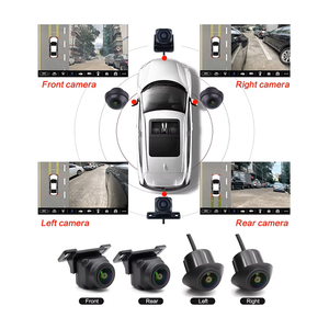 Hesida 360 caméra panoramique pour <span class=keywords><strong>Sony</strong></span> 307 + 6048 AHD 1080P arrière avant gauche droite autour de la vue accessoires de voiture pour voiture <span class=keywords><strong>android</strong></span> Radio - Product Image 2