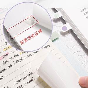 Juego de Notas Adhesivas Expandibles y Plegables, 40 Hojas, Blocs de Notas Multifuncionales Extensibles para Estudio, Oficina, Toma de Notas y Documentos - Product Image 6