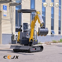 Mini-pelleuse de 1,8 tonne de marque chinoise en gros avec certificat de test et inspection de qualité pour l'exportation mondiale et la revente
