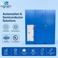 Boîtier électrique à basse tension en acier inoxydable bicolore, étanche IP54, pour intérieur, armoire de distribution PLC, boîte industrielle