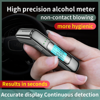 Sistema de control de asistencia multifuncional, nuevo y actualizado, compacto, para control de alcohol en el aliento antes de la conducción, para fábricas.