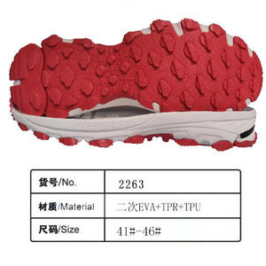 Suelas de Zapatos Personalizables de TPR, TPU y EVA de Alta Calidad, Ligeras y Antideslizantes para Zapatillas Deportivas - Product Image 2