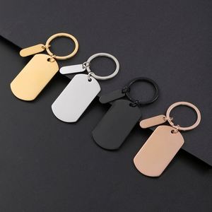 Llavero de Acero Inoxidable en Forma de Corazón, Material en Blanco para Impresión UV a Color con Láser, para Publicidad y Promoción - Product Image 4