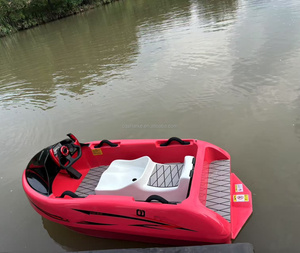 Venta caliente 15KW 18KW Barco de pesca eléctrico Mini Jet Ski Surf Karting Boat Fibra de vidrio Karting eléctrico para alquilar - Product Image 3