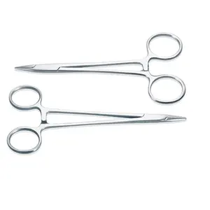 Dental surgical forceps Needle holder 12.5 cm fine dental instrument supplier