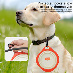 כלב וחתול מתקפלת מחמד מתקפלת נסיעות חיצוני מתקפלת מים האכלת מים - Product Image 4