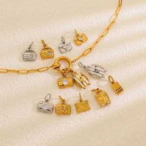 Pendentif en Moissanite de qualité supérieure, prêt pour l'emballage de vente au détail, avec détails en cuir incrusté, sans nickel. - Product Image 5