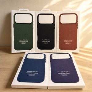 Étui de téléphone en tissu technique tissé pour iPhone 17 <span class=keywords><strong>Pro</strong></span> <span class=keywords><strong>Max</strong></span>, étui carré en tissu technique tissé en plastique pour iPhone 17 <span class=keywords><strong>Pro</strong></span> <span class=keywords><strong>Max</strong></span>, OEM - Product Image 2