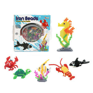 2021 nouveau Design de jouets éducatifs créatifs Diy <span class=keywords><strong>perles</strong></span> jouets 3D Animal de mer 5mm <span class=keywords><strong>perles</strong></span> de repassage - Product Image 1