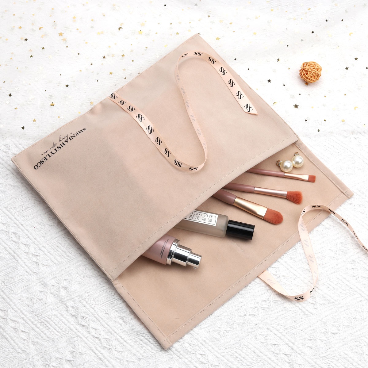Suede Pouches