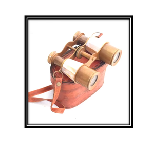 Sang trọng ngoài trời ống nhòm da trường hợp với dây đeo vai thoải mái trực tiếp nhà máy bảo vệ bìa cho kính thiên văn Ống nhòm - Product Image 3