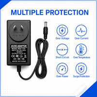 Adaptateur secteur AC/DC 12V 3A fiable avec prise AU 5,5x2,5mm 36W pour système de caméra CCTV, conception gratuite