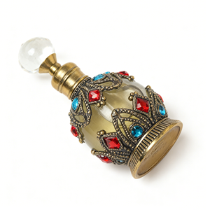 Perfume Árabe para Mujer, Aroma Duradero, con Piedras Preciosas Retro, Encanto Exótico de Dubái, Fragancia de Oriente Medio - Product Image 6