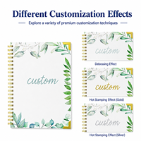 Carnet de notes en gros avec multiples techniques de personnalisation, protège-coins métalliques, directement de l'usine