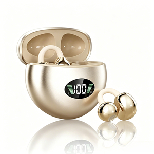 YYK-Q86 Gold TWS Earbuds Wireless Headphones Digital Display Charging Case In Ear Headset for Daily Listening - Product Image 1