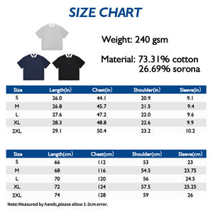 Camisetas de Manga Corta para Hombre, Tejido Sólido con Logotipo Personalizado, 240g, Secado Rápido, Mezcla de Algodón y Sorona - Product Image 4