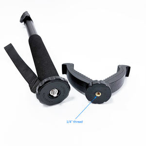 Monopode de bâton de tir de chasse de joug en V de rotation de <span class=keywords><strong>360</strong></span> degrés avec la base de support de trépieds - Product Image 6