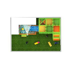 Équipement de jeu intérieur professionnel pour enfants, fourni par l'usine, avec toboggans et piscine à balles pour les zones de jeux des centres commerciaux - Product Image 4