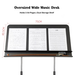 MUS059 Yinyu DDP RTS Soporte Grande de Aluminio para Conductor con Postes Telescópicos Dobles para Actuaciones de <span class=keywords><strong>Orquesta</strong></span> <span class=keywords><strong>Sinfónica</strong></span> - Product Image 3