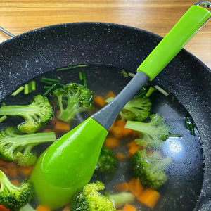 热卖烘焙糕点刷和勺子套装硅油刷耐热汤勺烧烤刷厨房烘焙配件 - Product Image 4