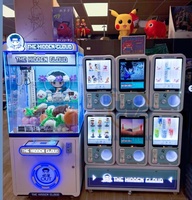 Distributeur automatique de mini-capsules Gacha WANGERBAO à monnayeur, machines à œufs torsadés avec écran vidéo coloré pour centre commercial
