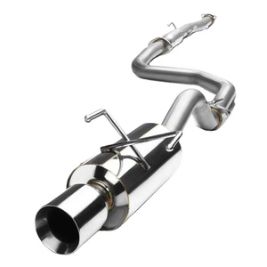 Sistema de Escape Catback de Acero Inoxidable Personalizado para Honda Civic 3DR HB <span class=keywords><strong>EG6</strong></span> EH 92-95 con Punta Quemada - Product Image 3