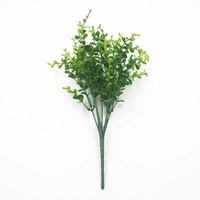 Daun Eucalyptus Buatan, Rumbai Kecil, Tahan Lama, Ramah Lingkungan, 35CM, Dekorasi Thanksgiving, Dalam & Luar Ruangan, Simulasi Tinggi, Hijau Abadi