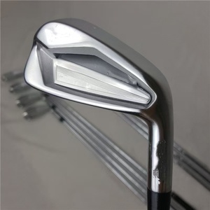 Juego completo de palos de golf de <span class=keywords><strong>hierro</strong></span> para diestros para hombre de la <span class=keywords><strong>serie</strong></span> 923 4-9PG con empuñadura de goma - Product Image 1