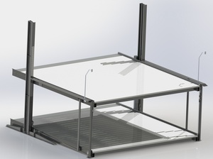 <span class=keywords><strong>4</strong></span> xe đôi rộng nền tảng thủy lực độc lập <span class=keywords><strong>Pit</strong></span> 2 bài hệ thống đỗ xe - Product Image 2