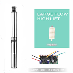 <span class=keywords><strong>Bomba</strong></span> <span class=keywords><strong>de</strong></span> pozo profundo Solar <span class=keywords><strong>de</strong></span> acero inoxidable MPPT sin escobillas DC <span class=keywords><strong>de</strong></span> 2 pulgadas, 1500W, <span class=keywords><strong>bomba</strong></span> <span class=keywords><strong>de</strong></span> <span class=keywords><strong>agua</strong></span> eléctrica multietapa, riego externo <span class=keywords><strong>de</strong></span> 72V - Product Image 3