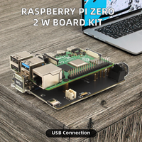 Placa de Desarrollo DALUMAK con Raspberry Pi Zero 2 W X303 Integrado, Shield Gigabit Ethernet, Sistema Operativo Linux y Hub USB