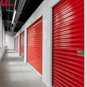 <span class=keywords><strong>Porta</strong></span> di Sicurezza Manuale in Acciaio Facile da Installare, Struttura Robusta e Protezione Affidabile dagli Agenti Atmosferici per Locali Commerciali per Serrande - Product Image 1