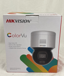 Caméra mini-dôme PT <span class=keywords><strong>WiFi</strong></span> <span class=keywords><strong>Hikvision</strong></span> DS-2DE3A400BW-DE/W 4MP ColorVu, objectif 4 mm, lumière blanche 30 m, audio bidirectionnel, IP66, PoE - Product Image 3