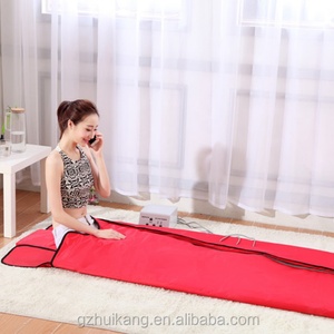 Couverture de sauna infrarouge portable, sauna sec d'intérieur, corps entier, 3 zones, infrarouge lointain, pierres de jade et de tourmaline, couverture enveloppante de sauna - Product Image 5