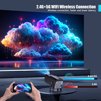 Nouveau projecteur HY320 NTV avec Netflix 1080P sous licence officielle avec télécommande vocale
