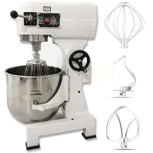 380v Commercial High Speed Electric 30/60/80l Cookie Dough Making Machine Bakery Mixer for Bakery