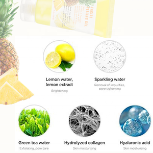 <span class=keywords><strong>Gel</strong></span> éclaircissant AHA à l'acide glycolique, exfoliant pour le <span class=keywords><strong>visage</strong></span>, nettoyant pour peaux mortes, dissolvant de Pores, correcteur de taches foncées - Product Image 4