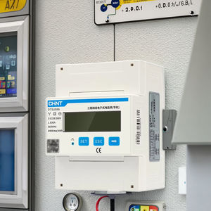 <span class=keywords><strong>Compteur</strong></span> électrique numérique <span class=keywords><strong>modulaire</strong></span> basse tension Chint DSUT666 <span class=keywords><strong>triphasé</strong></span> sur rail DIN - Product Image 3