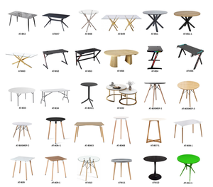 Ensemble de chaises de <span class=keywords><strong>salle</strong></span> <span class=keywords><strong>à</strong></span> <span class=keywords><strong>manger</strong></span> en rotin de style nordique de luxe, table en bois, 4 places, pour restaurant, café, maison, cuisine - Product Image 3
