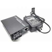 Convertisseur de média fibre optique RJ45 SC 1310nm-TX 1550nm-TX 10/100/1000Mbps GPRS double fibre monomode OLT Ethernet